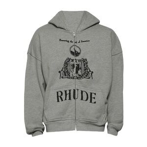 Rhude Grey Sweaters & Knitwear - Hoodies Men